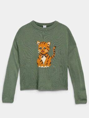 NWT Picture jacquard sweater